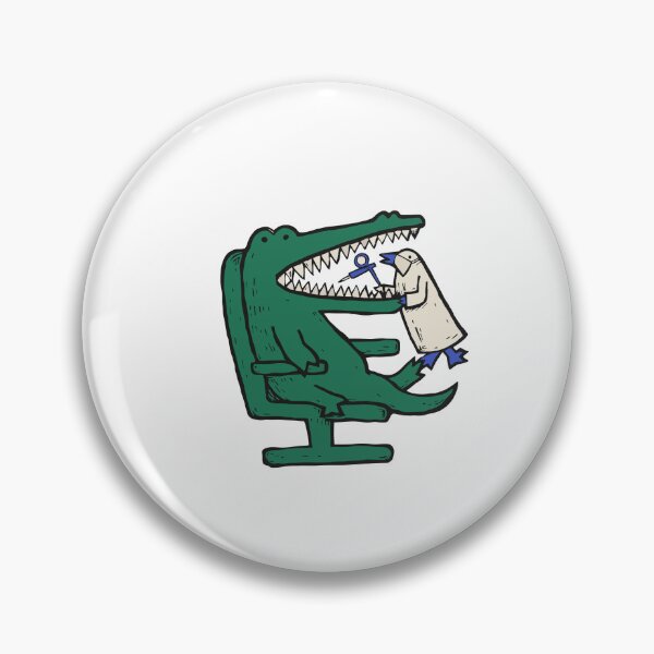 Item preview, Dentist Visit Alligator with Open Jaws designed and sold by BysonDesigns.