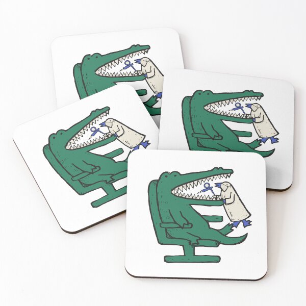 Item preview, Dentist Visit Alligator with Open Jaws designed and sold by BysonDesigns.