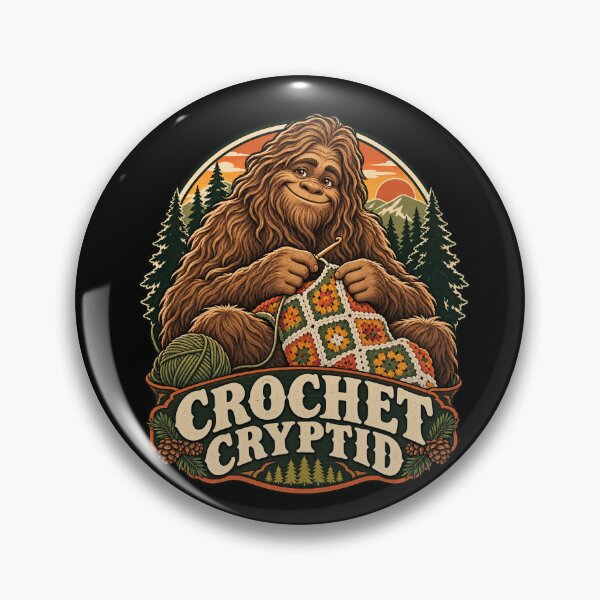 Item preview, Crochet Cryptid Woodland Sasquatch designed and sold by Text2tee.