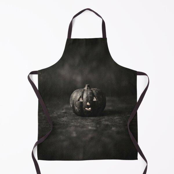 Item preview, Vintage Halloween Pumpkin in a Dark Forest designed and sold by ZYVARENNE.