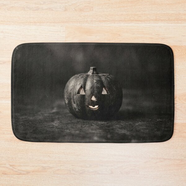 Item preview, Vintage Halloween Pumpkin in a Dark Forest designed and sold by ZYVARENNE.