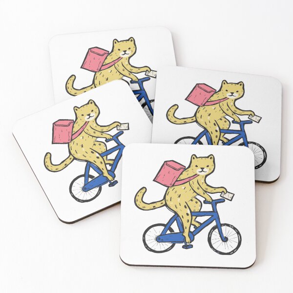Item preview, Bike Courier Cheetah at Full Speed designed and sold by BysonDesigns.