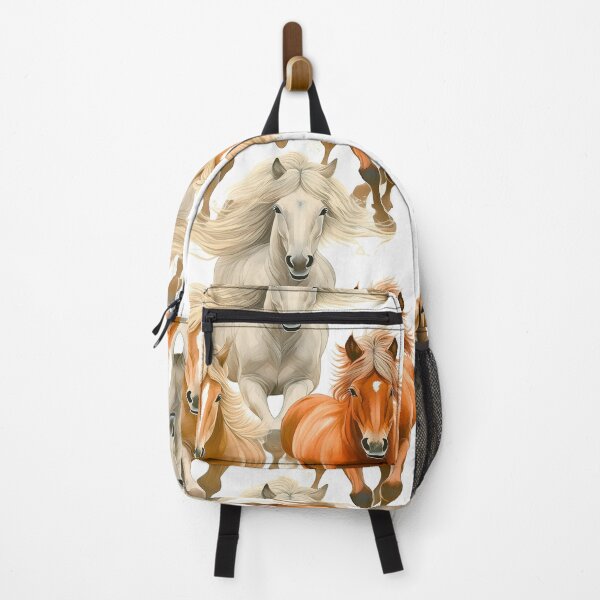 Item preview, Norwegian Fjord Horse Pattern – Equestrian Art designed and sold by TrueWoven Studio.