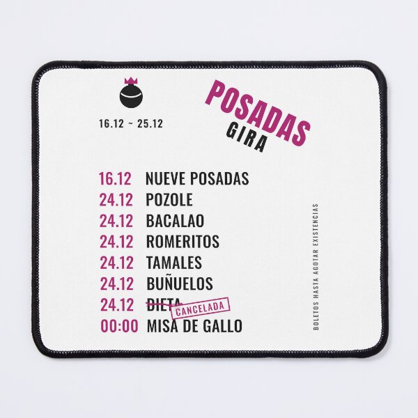 Item preview, Posadas Gira: Funny Mexican Christmas Dinner designed and sold by ForgeOvConcepts.