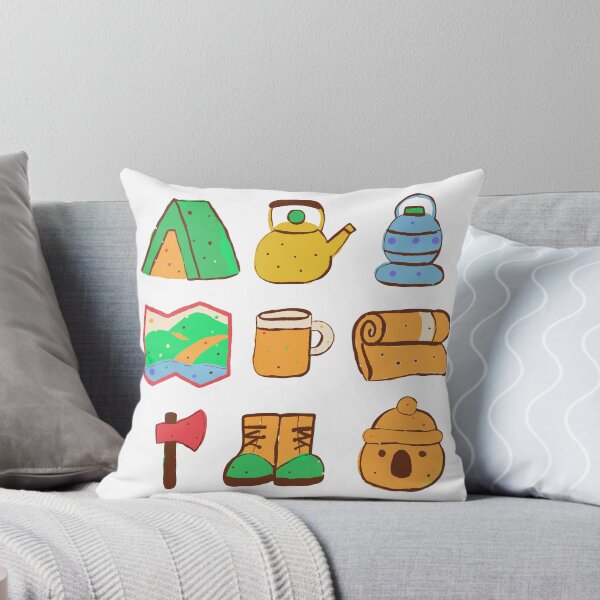 Item preview, Camping Gear Sticker Pack with a Bear designed and sold by BysonDesigns.