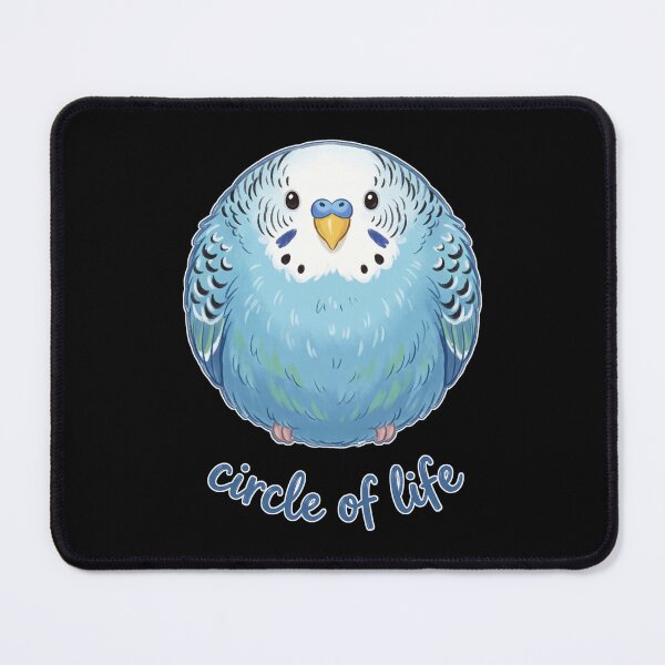 Item preview, Budgie Circle of Life designed and sold by ChuArts.