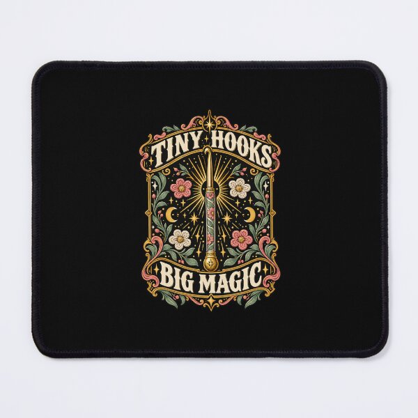 Item preview, Tiny Hooks Big Magic Crochet designed and sold by Text2tee.