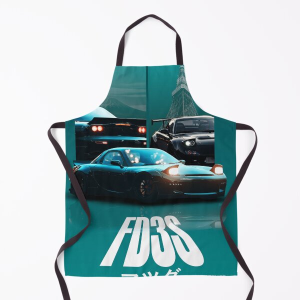 Artikelvorschau, FD3S Japanischer Sportwagen Kunstposter – Technische Daten des FD3S-Rotationsmotors Wanddekoration entworfen und verkauft von Af-RT10.