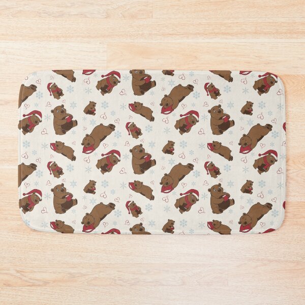 Item preview, Cozy Hibernating Bears Winter Pattern designed and sold by VistaForm.