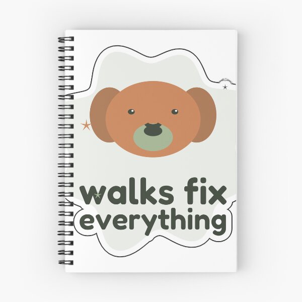 Item preview, Walks Fix Everything - Dog Person Sticker designed and sold by ClipCanvas.