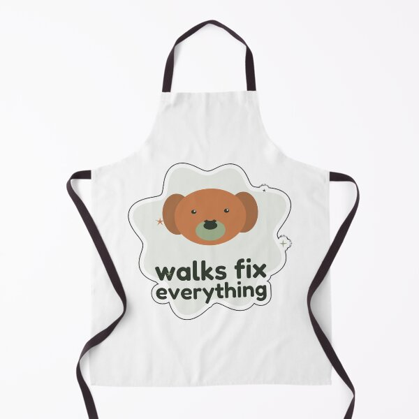 Item preview, Walks Fix Everything - Dog Person Sticker designed and sold by ClipCanvas.
