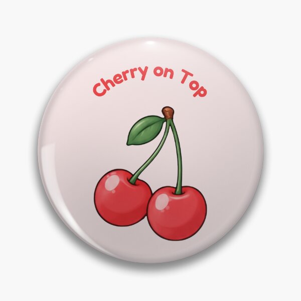 Item preview, Cherry on Top Sweet Red Cherries designed and sold by mycute-stickers.