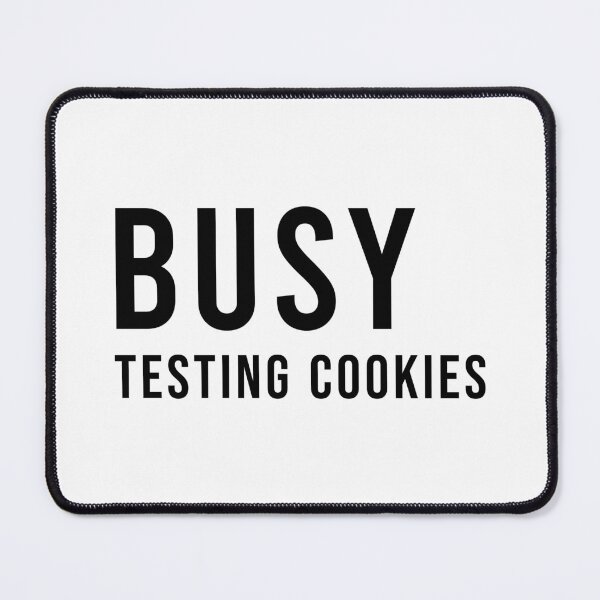 Item preview, BUSY TESTING COOKIES, Unique designed and sold by villacreativa.