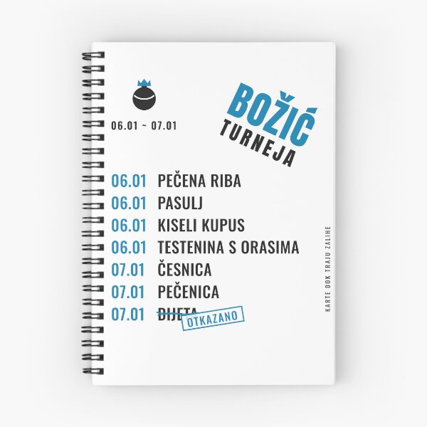Item preview, Božić Turneja: Funny Serbian Orthodox Christmas Dinner designed and sold by ForgeOvConcepts.