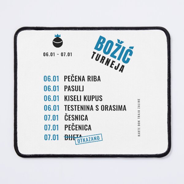 Item preview, Božić Turneja: Funny Serbian Orthodox Christmas Dinner designed and sold by ForgeOvConcepts.