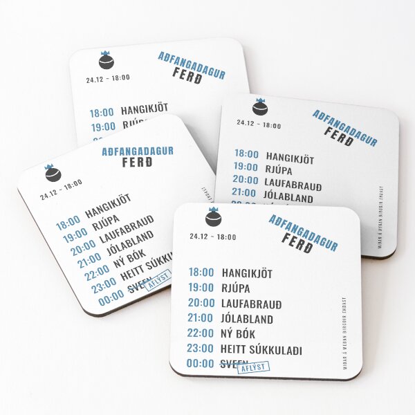 Item preview, Aðfangadagur Ferð: Funny Icelandic Christmas Eve designed and sold by ForgeOvConcepts.