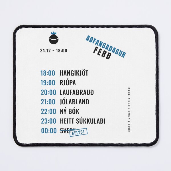 Item preview, Aðfangadagur Ferð: Funny Icelandic Christmas Eve designed and sold by ForgeOvConcepts.