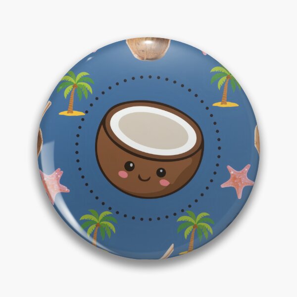Item preview, Tropical Coconut And Palm Pattern designed and sold by Azurart2.