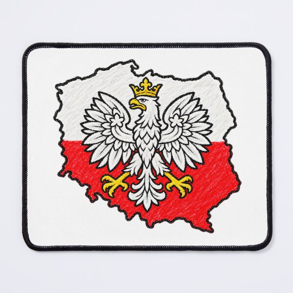 Item preview, White eagle of Poland drawn in pencil designed and sold by JOANNASKAH.