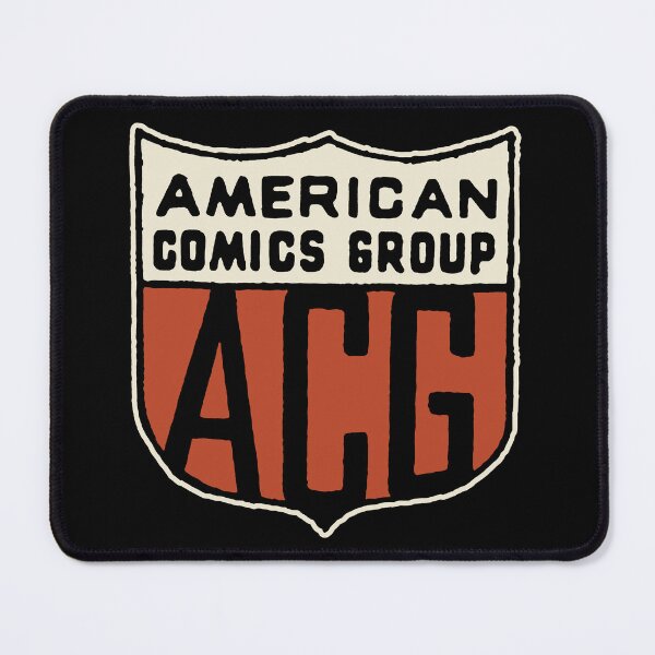 Item preview, American Comics Group Shield ACG Logo Classic Golden Age Precode Pop Art designed and sold by wmxdesign.