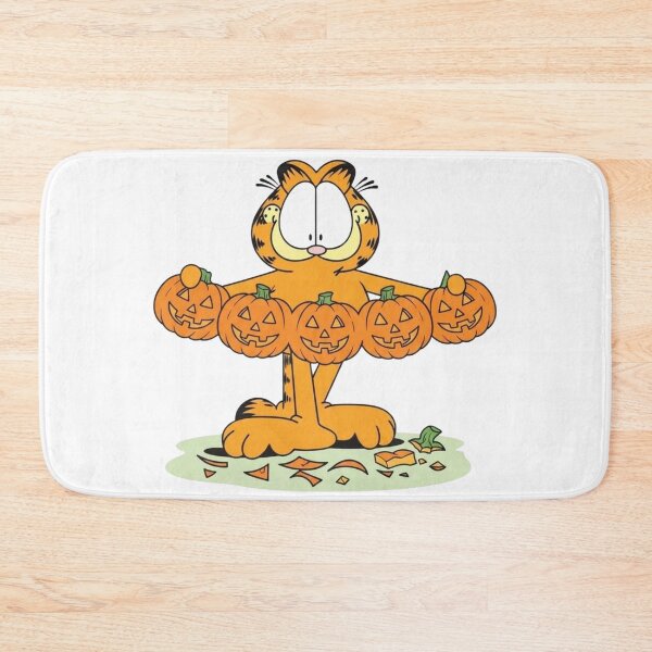 Item preview, Garfield pumpkin cutout designed and sold by LadyCartoon.
