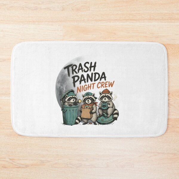 Item preview, Trash Panda Night Crew - Cute Raccoons  designed and sold by CutieGalore.