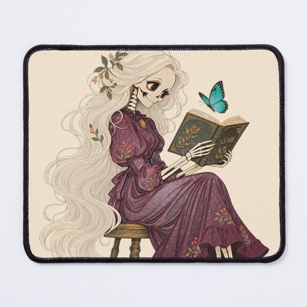 Item preview, The Student of Life — Romantic skeleton with cream hair designed and sold by Limmagin.