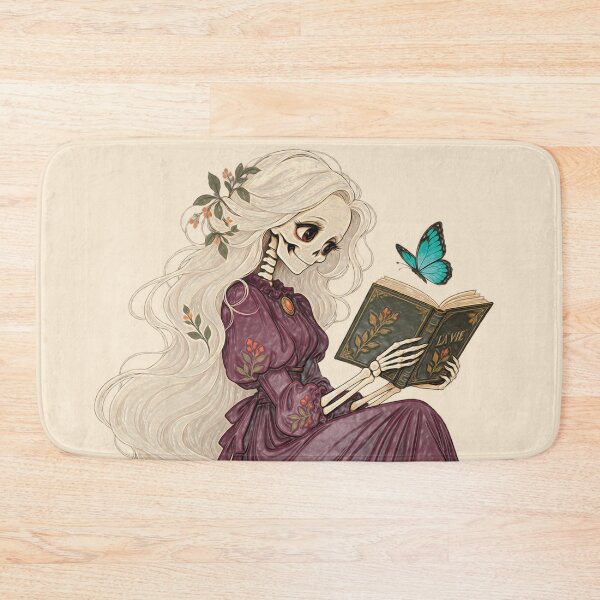Item preview, The Student of Life — Romantic skeleton with cream hair designed and sold by Limmagin.
