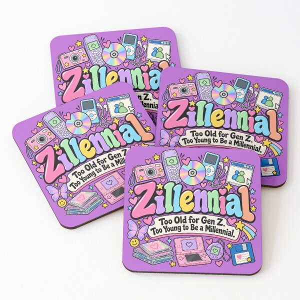 Item preview, Zillennial, Too Old for Gen Z. Too Young to Be a Millennial. designed and sold by B-KaneDesigns.