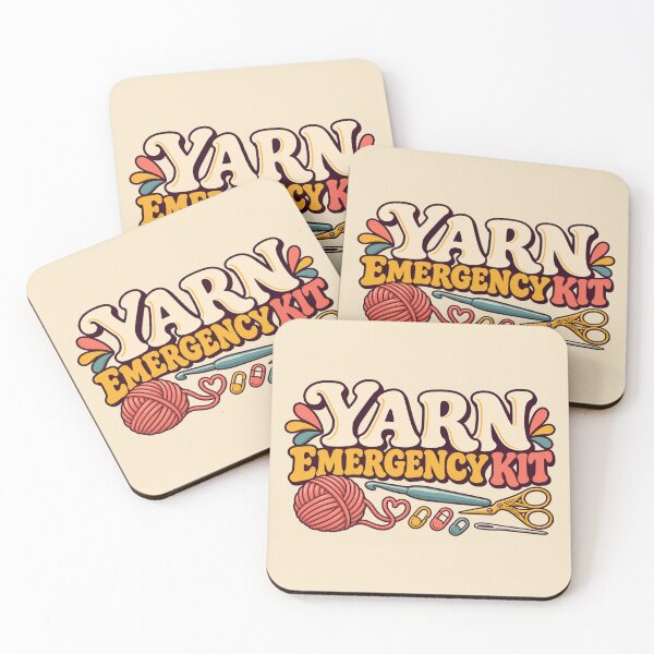 Item preview, Yarn Emergency Kit Crochet Gift designed and sold by astersgraphics.