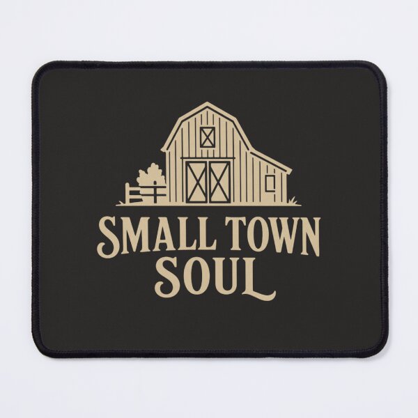 Item preview, Small Town Soul Minimalist Western T-Shirt designed and sold by Dbm Teeverse.