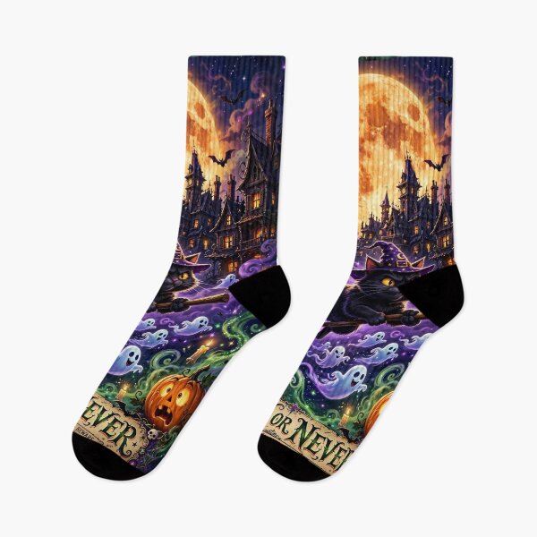 Item preview, Halloween Night — The Sky Is Haunted designed and sold by DibujandoPorfa.