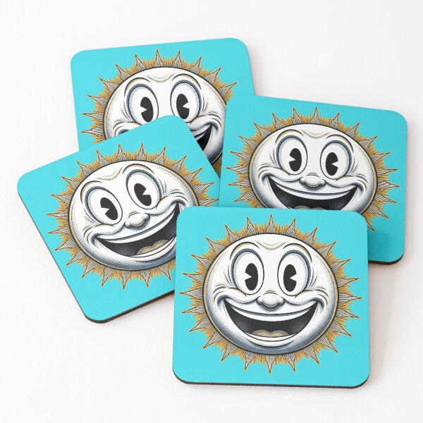 Item preview, Retro Trippy Smiling Sun designed and sold by Deviant Logic Design.
