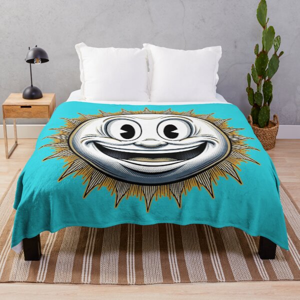 Item preview, Retro Trippy Smiling Sun designed and sold by Deviant Logic Design.