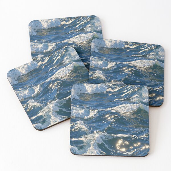 Item preview, Sunlit Ocean Waves designed and sold by ArtistUpsale.