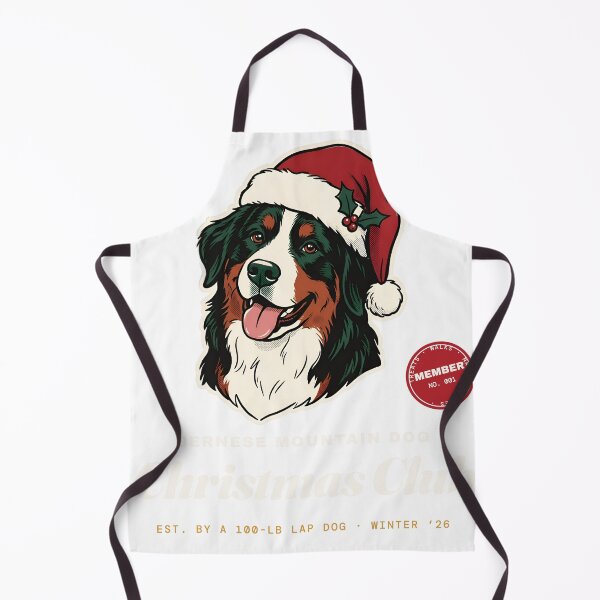 Item preview, Camiseta navideña de perro de montaña bernés Gorro de Papá Noel Regalo del club navideño de Bernés designed and sold by UnivStore.