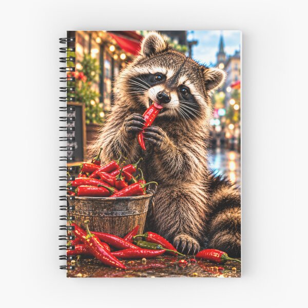 Item preview, Raccoon Lover, Keep Calm and Eat Chili designed and sold by MalwasBasket.