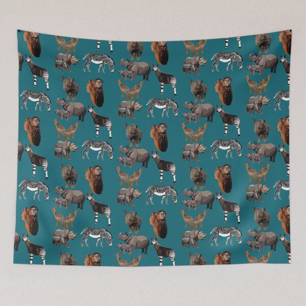 Item preview, Hoofstock Wildlife Animals designed and sold by PrettylittlepastelUk.
