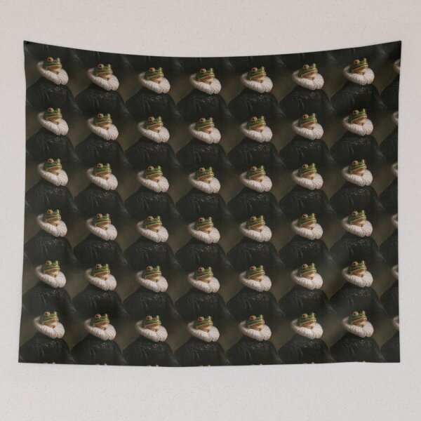 Item preview, Renaissance Frog Portrait designed and sold by ArtistUpsale.