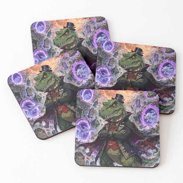Item preview, Halloween Night — The T-Rex Has Arrived designed and sold by DibujandoPorfa.