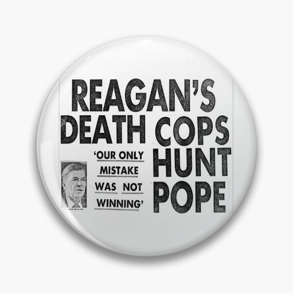 Artikelvorschau, Keith Haring – Reagan-Tod: Polizisten jagen Papst entworfen und verkauft von letitrip.