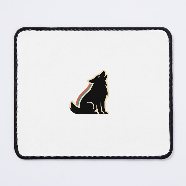 Item preview, Sleek Retro Wolf Silhouette designed and sold by Le Grand Requin.