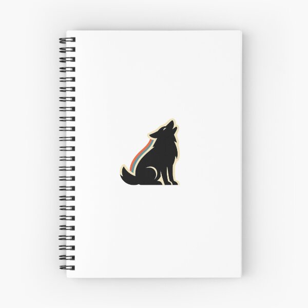 Item preview, Silueta de lobo elegante y retro designed and sold by Le Grand Requin.