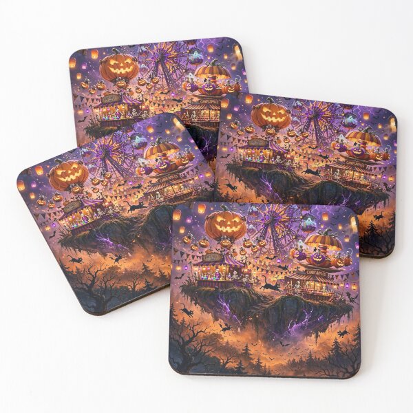 Item preview, Halloween Night — The Carnival in the Clouds designed and sold by DibujandoPorfa.