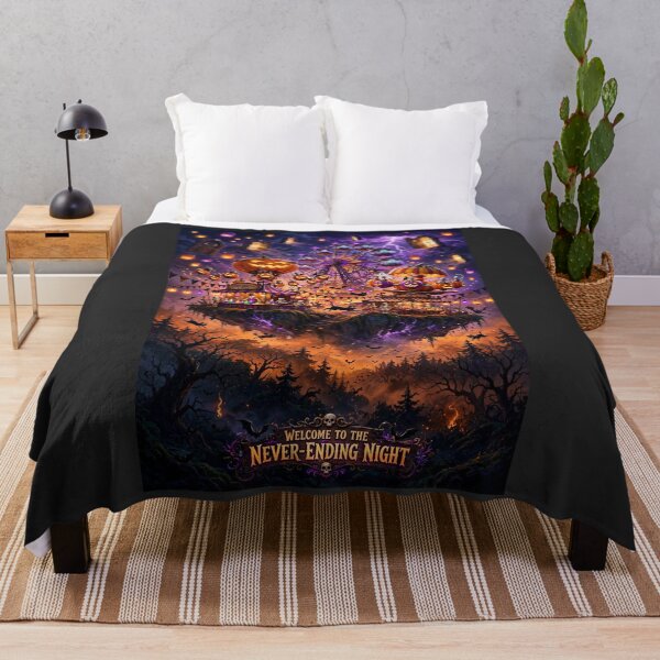 Item preview, Halloween Night — The Carnival in the Clouds designed and sold by DibujandoPorfa.