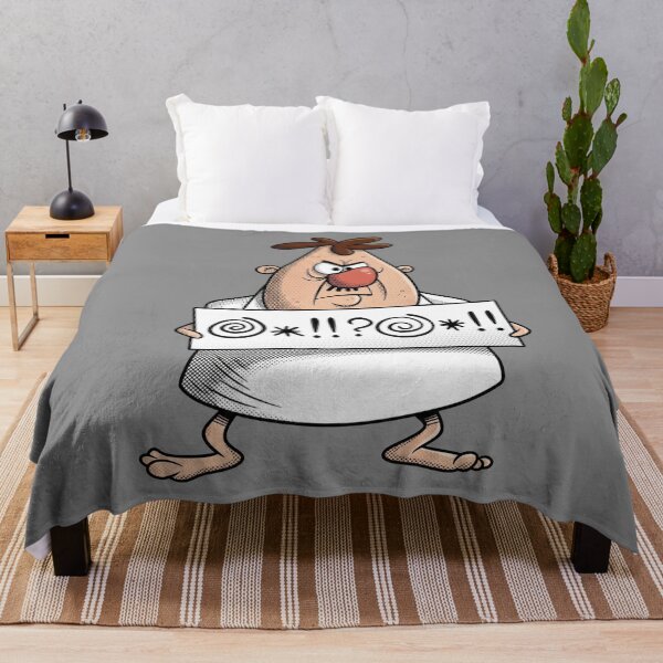 Item preview, Cursing Cartoon Man designed and sold by Deviant Logic Design.