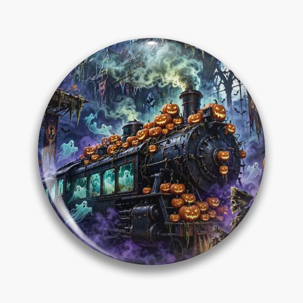 Item preview, Halloween Night — The Midnight Train designed and sold by DibujandoPorfa.