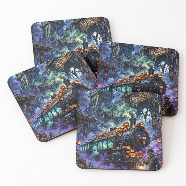 Item preview, Halloween Night — The Midnight Train designed and sold by DibujandoPorfa.