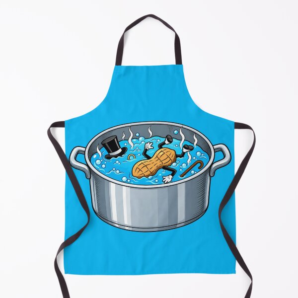 Item preview, Corporate Mascot In Hot Water | Funny Boiled Peanuts Parody designed and sold by Deviant Logic Design.