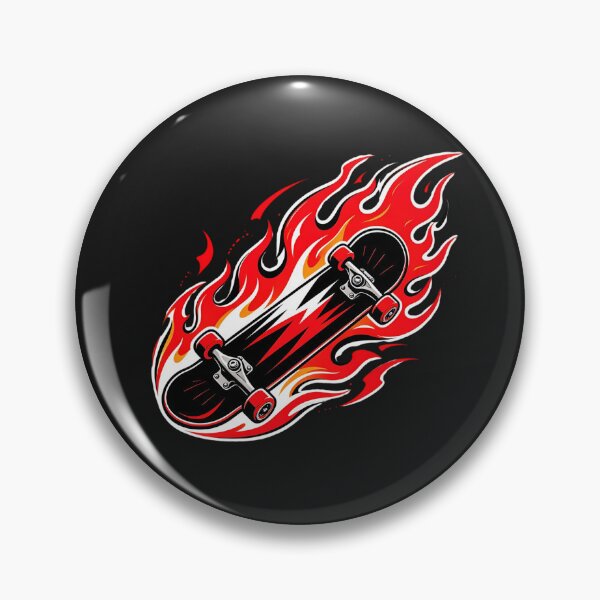 Item preview, Skateboard on Fire designed and sold by BladiWChampion.